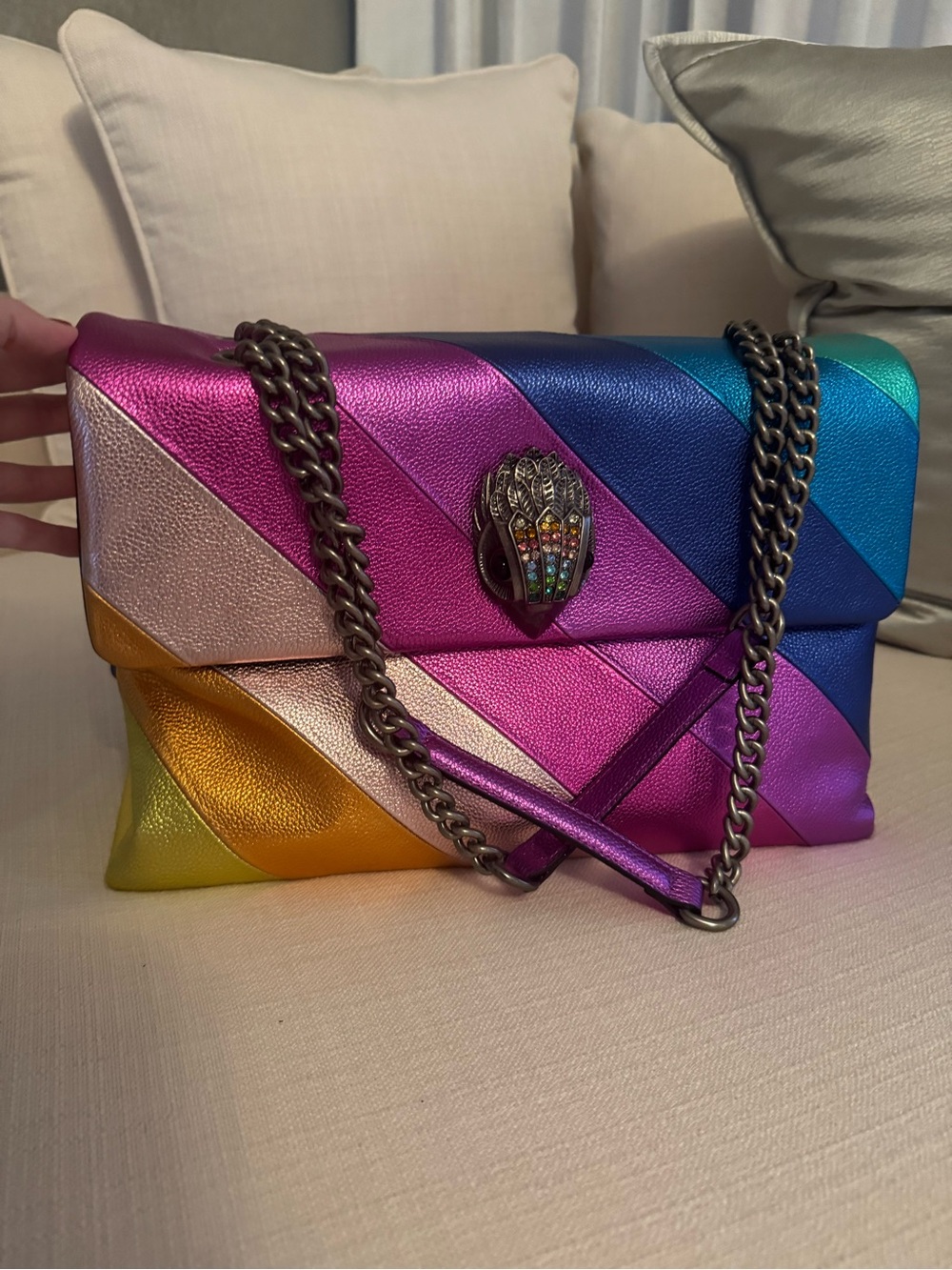 Kurt Geiger Kensington LEATHER XXL - NEW WITHOUT TAGS
